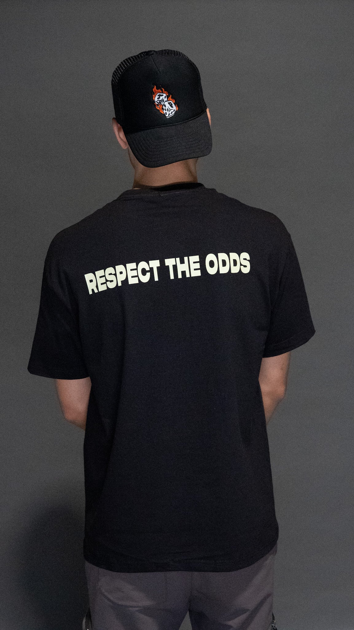 "Respect The Odds"  Unisex Tee Black