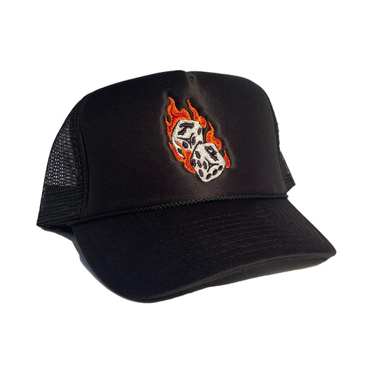 Black Trucker Hat